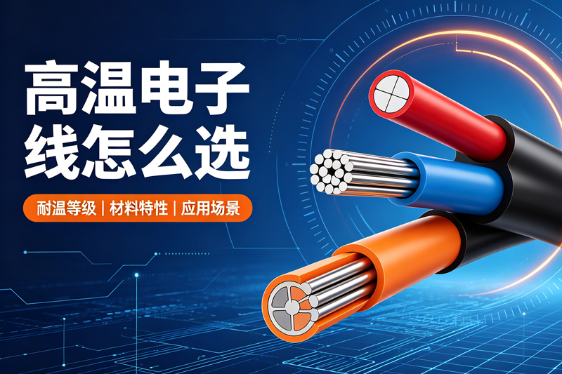 高溫電子線怎么選？從耐溫等級、絕緣材料到應用場景的選型指南